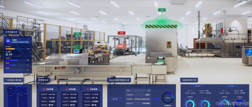 食品加工數(shù)字孿生可視化管理平臺(tái),實(shí)現(xiàn)食品工廠生產(chǎn)車間數(shù)字化改造